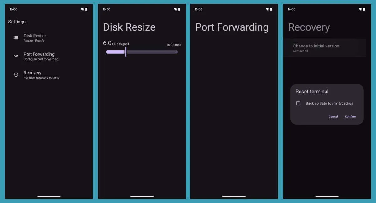 Set Up Ruang Virtual Framework